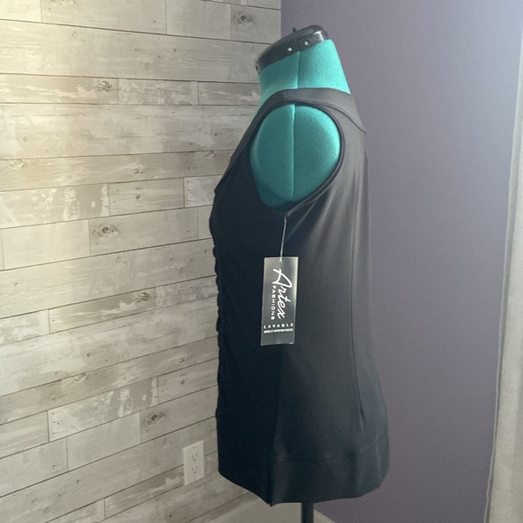 🖤 76. ARTEX NWT Black Top Sz. Large - Picture 7 of 7